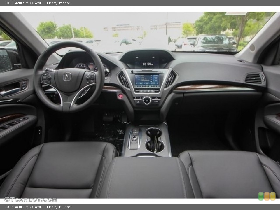 Ebony Interior Photo for the 2018 Acura MDX AWD #126767798