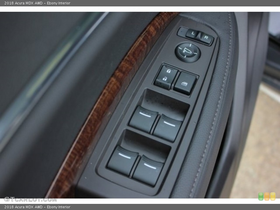 Ebony Interior Controls for the 2018 Acura MDX AWD #126767855