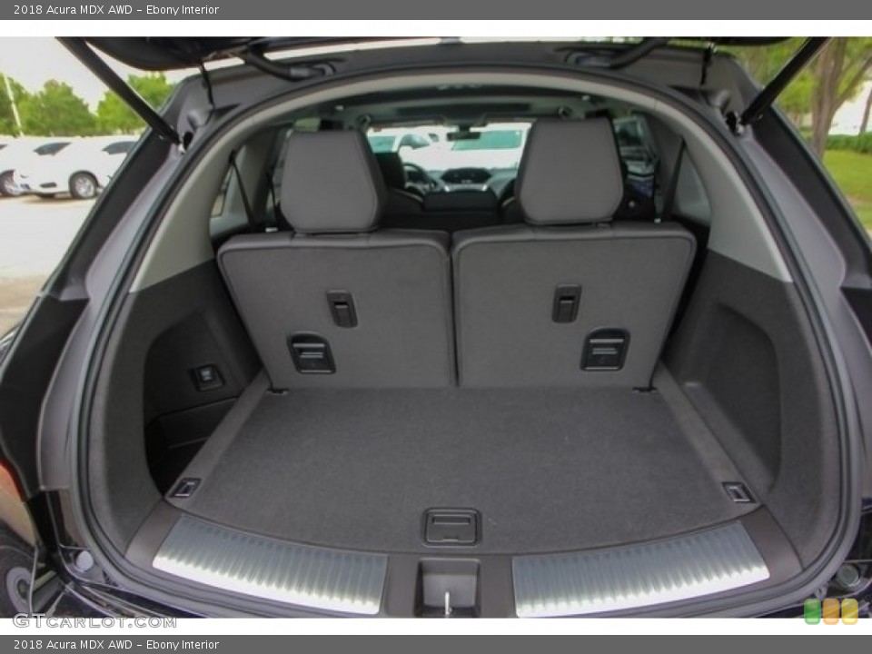 Ebony Interior Trunk for the 2018 Acura MDX AWD #126770288