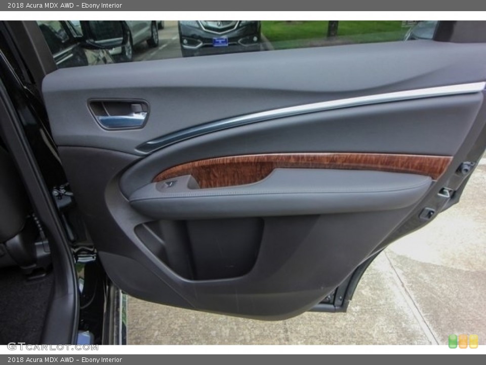 Ebony Interior Door Panel for the 2018 Acura MDX AWD #126770291