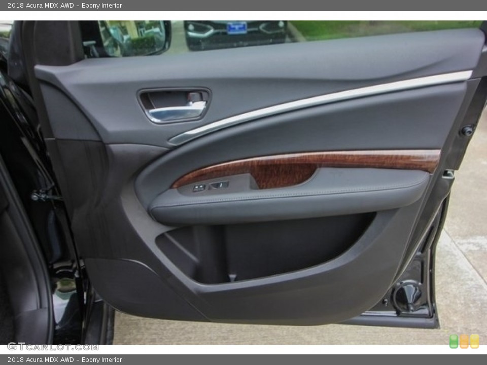 Ebony Interior Door Panel for the 2018 Acura MDX AWD #126770309