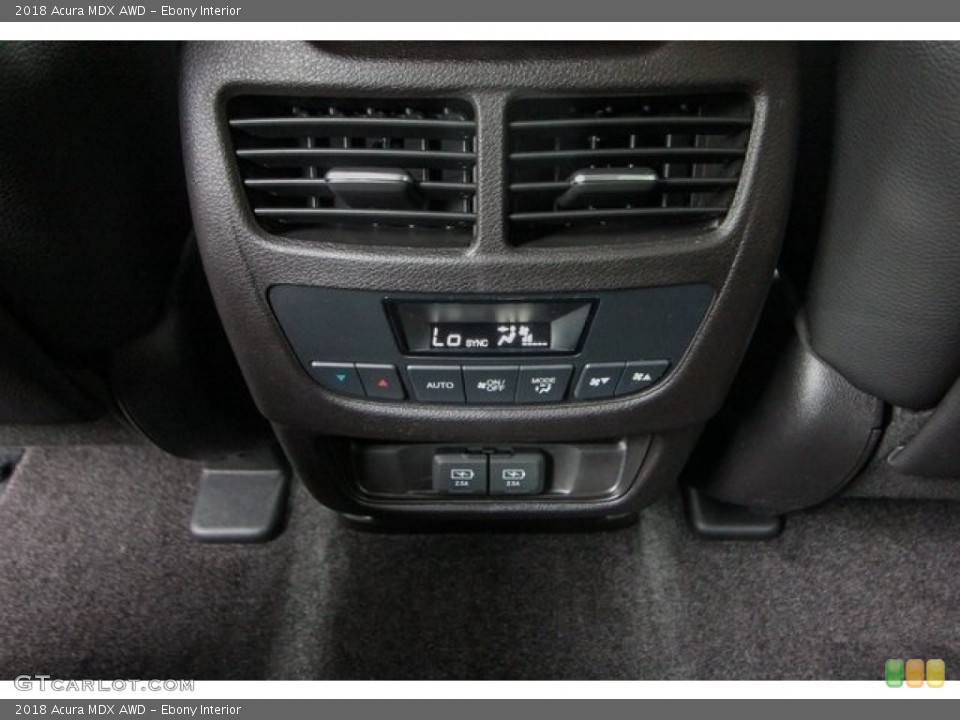 Ebony Interior Controls for the 2018 Acura MDX AWD #126770324