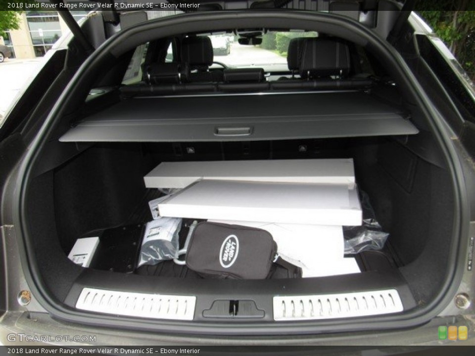 Ebony Interior Trunk for the 2018 Land Rover Range Rover Velar R Dynamic SE #126775274