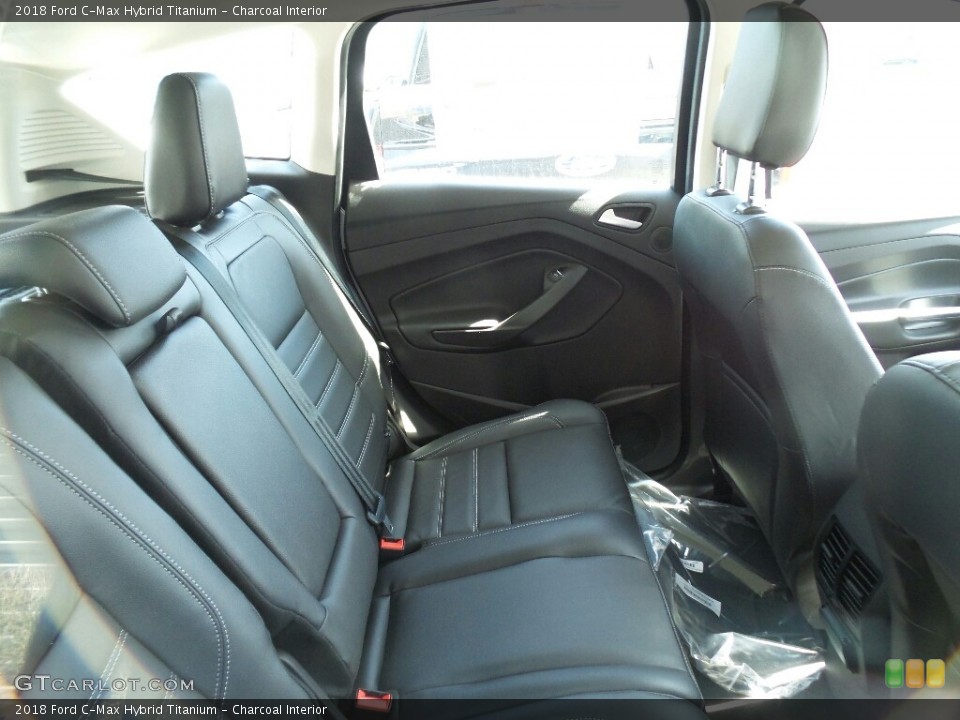 Charcoal Interior Rear Seat for the 2018 Ford C-Max Hybrid Titanium #126780203