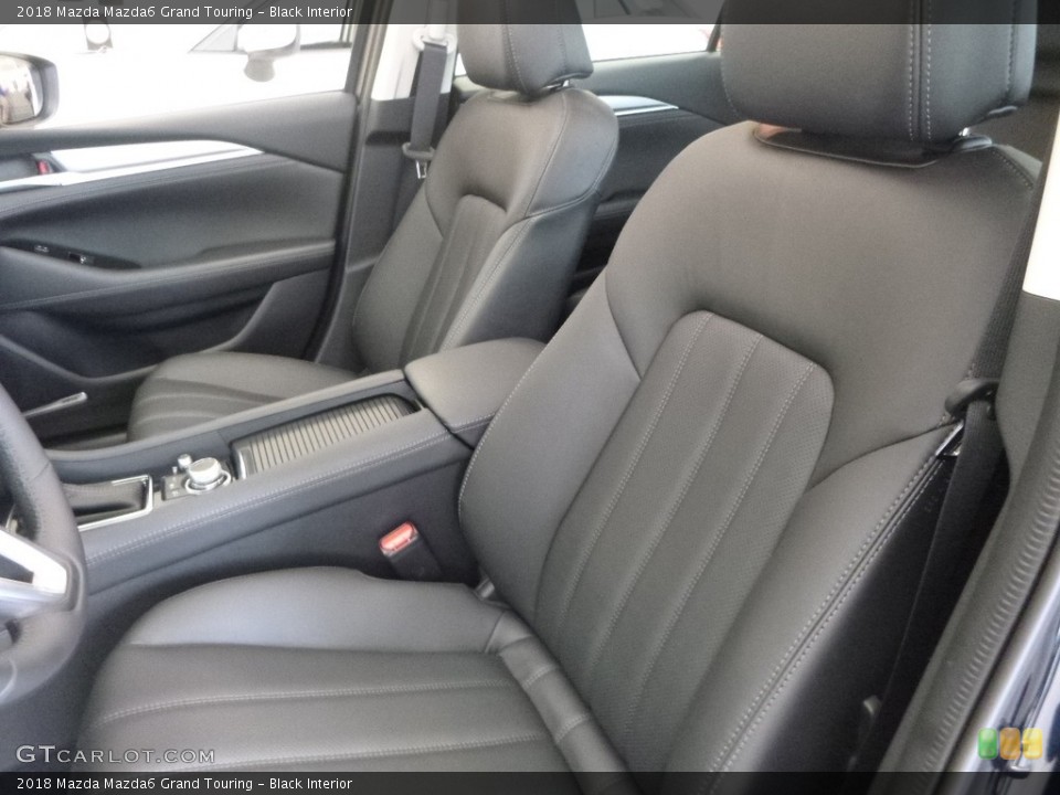 Black Interior Front Seat for the 2018 Mazda Mazda6 Grand Touring #126782951