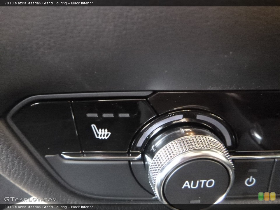 Black Interior Controls for the 2018 Mazda Mazda6 Grand Touring #126783023