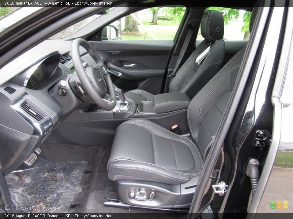 Ebony/Ebony Interior Photo for the 2018 Jaguar E-PACE R-Dynamic HSE #126786827