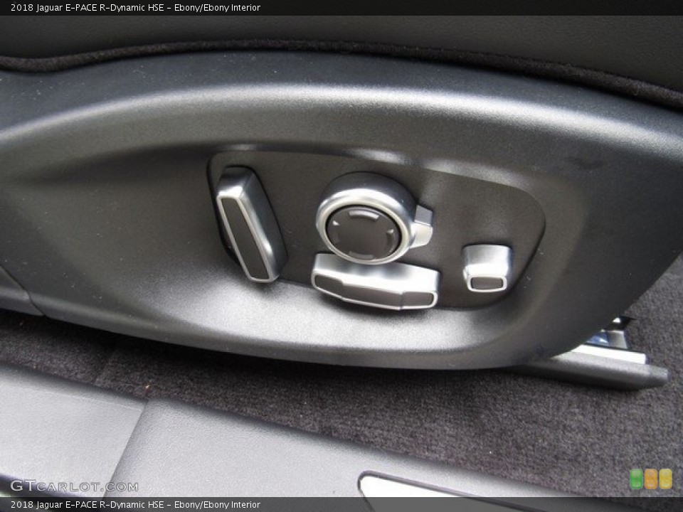 Ebony/Ebony Interior Controls for the 2018 Jaguar E-PACE R-Dynamic HSE #126787118