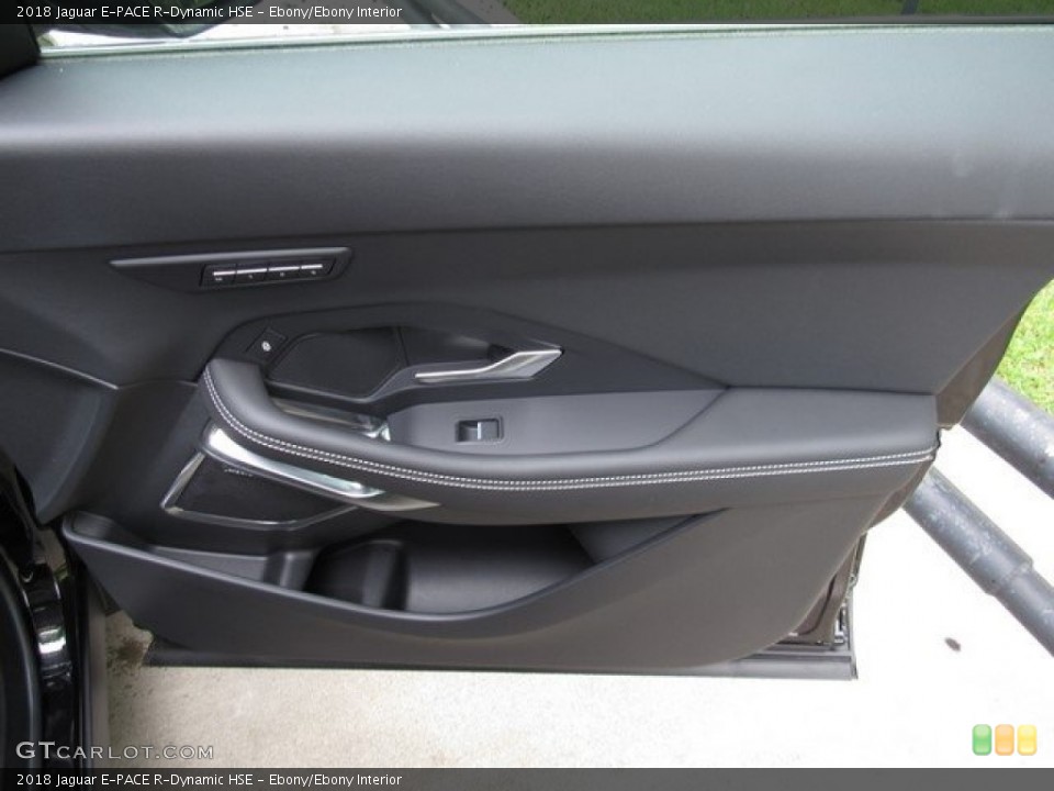 Ebony/Ebony Interior Door Panel for the 2018 Jaguar E-PACE R-Dynamic HSE #126787125
