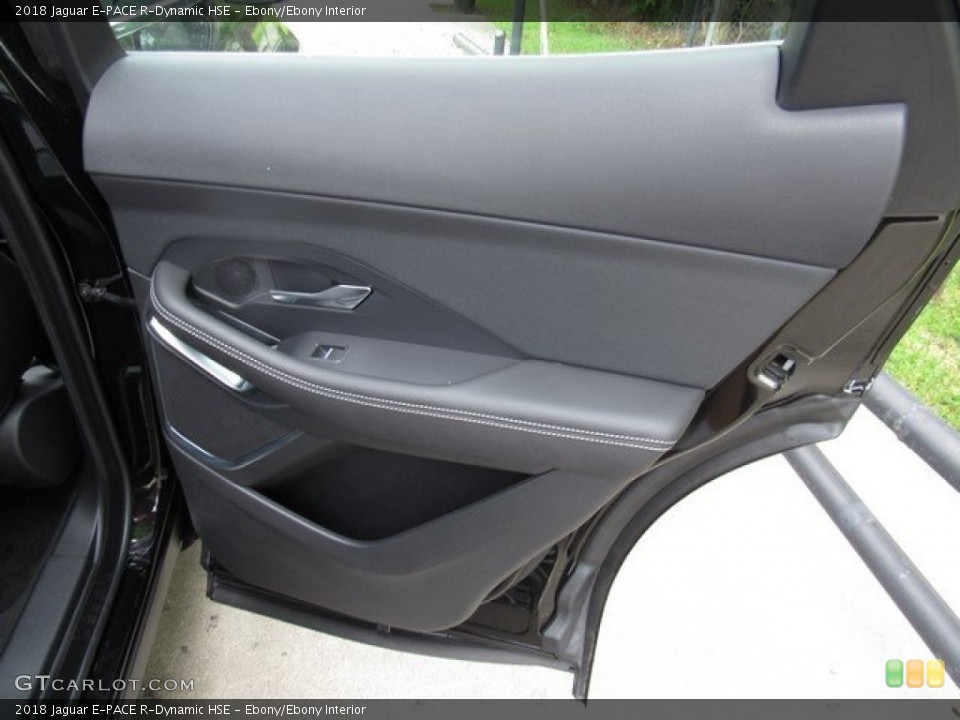 Ebony/Ebony Interior Door Panel for the 2018 Jaguar E-PACE R-Dynamic HSE #126787145