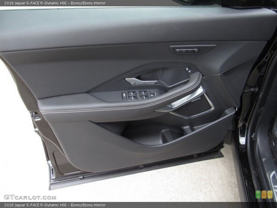 Ebony/Ebony Interior Door Panel for the 2018 Jaguar E-PACE R-Dynamic HSE #126787172