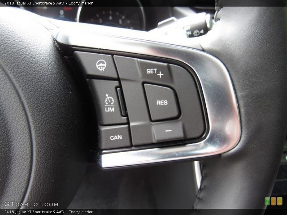 Ebony Interior Controls for the 2018 Jaguar XF Sportbrake S AWD #126788717