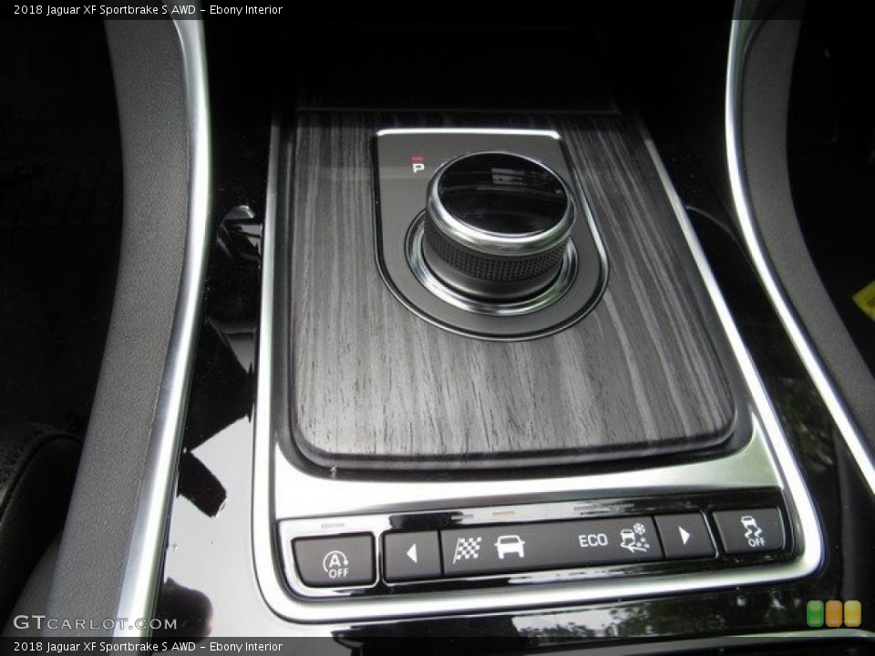 Ebony Interior Controls for the 2018 Jaguar XF Sportbrake S AWD #126788780