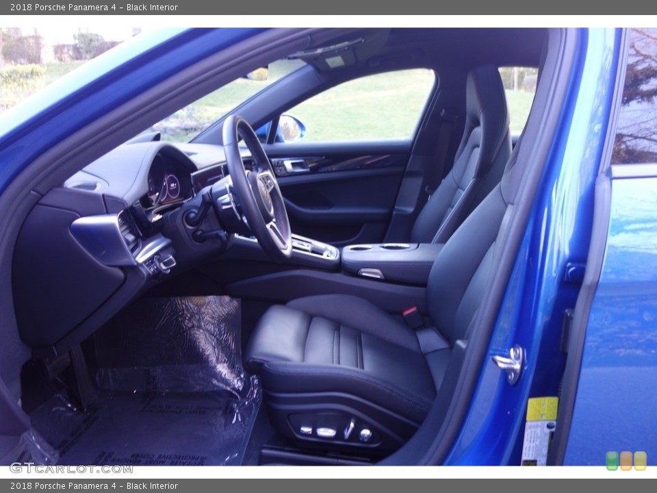 Black Interior Front Seat for the 2018 Porsche Panamera 4 #126808340