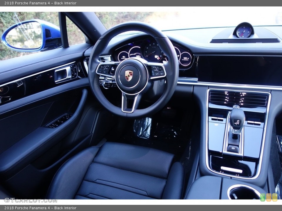 Black Interior Dashboard for the 2018 Porsche Panamera 4 #126808352