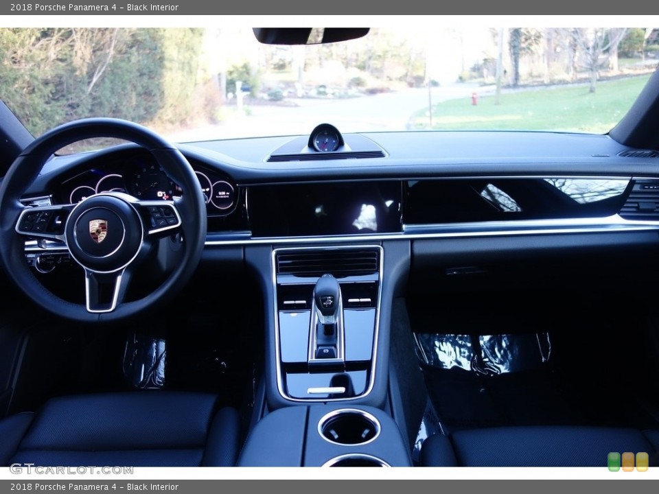 Black Interior Dashboard for the 2018 Porsche Panamera 4 #126808367