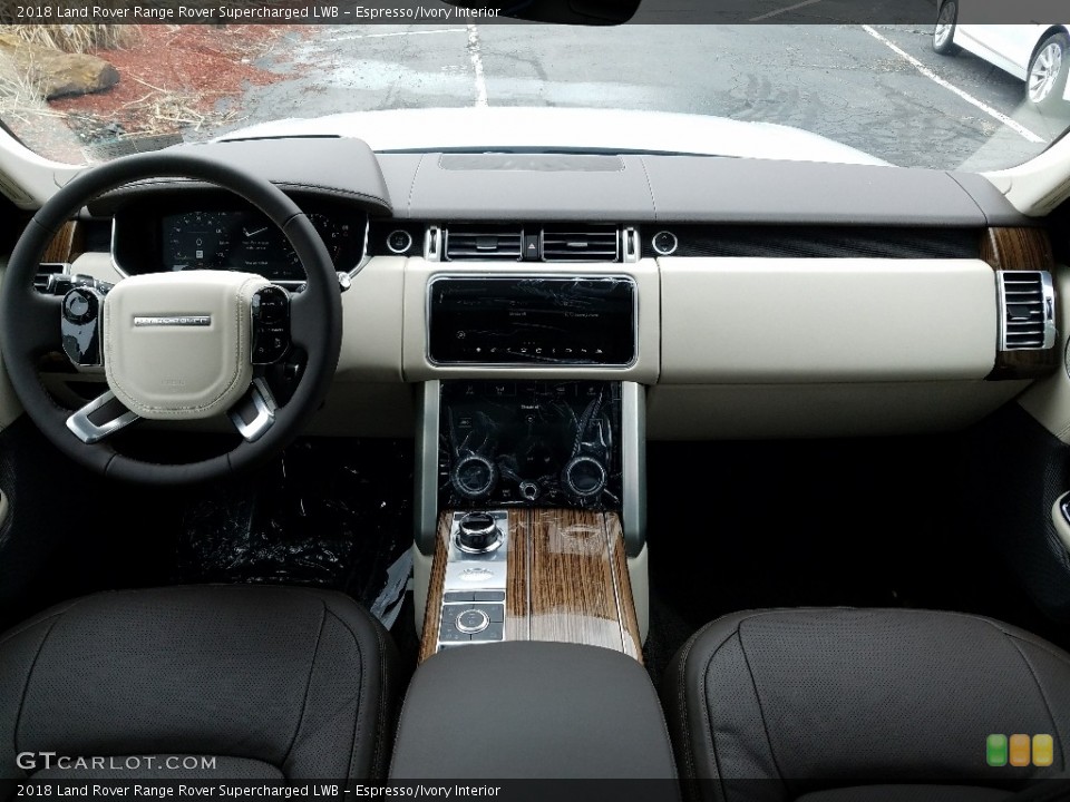 Espresso/Ivory Interior Dashboard for the 2018 Land Rover Range Rover Supercharged LWB #126810329