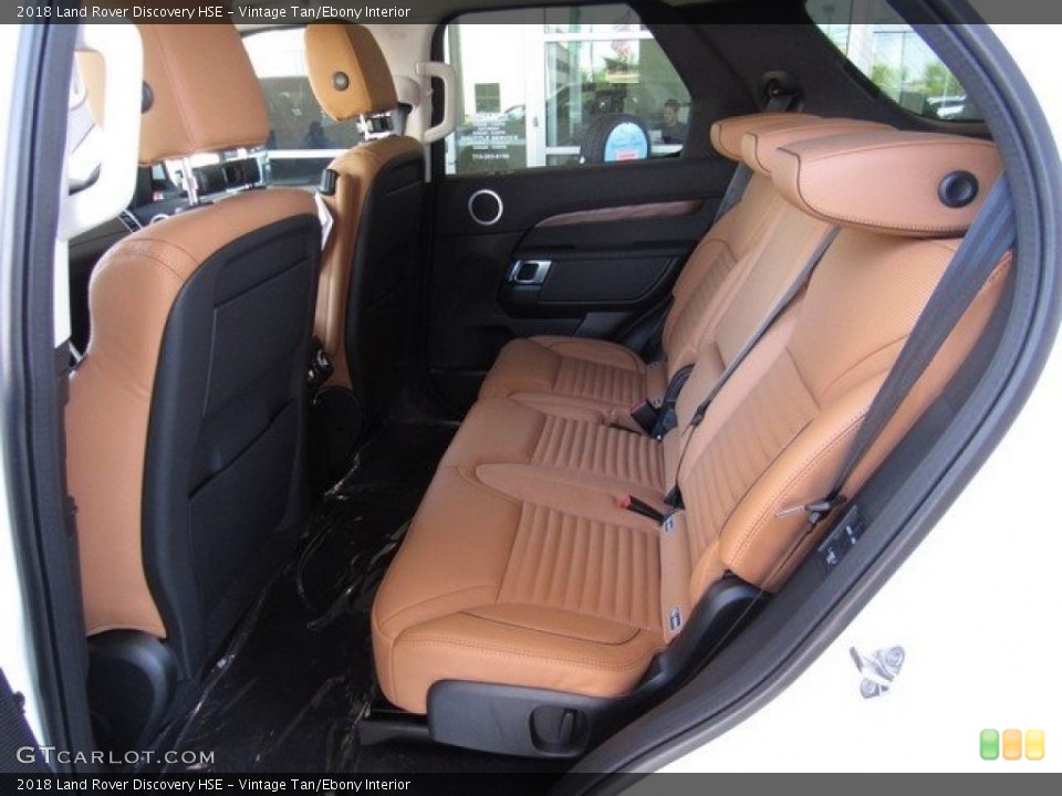 Vintage Tan/Ebony Interior Rear Seat for the 2018 Land Rover Discovery HSE #126810425