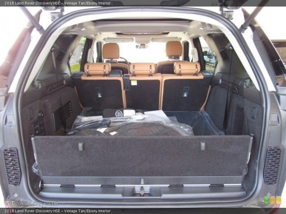 Vintage Tan/Ebony Interior Trunk for the 2018 Land Rover Discovery HSE #126810539