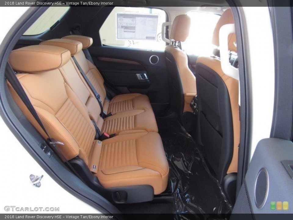 Vintage Tan/Ebony Interior Rear Seat for the 2018 Land Rover Discovery HSE #126810575