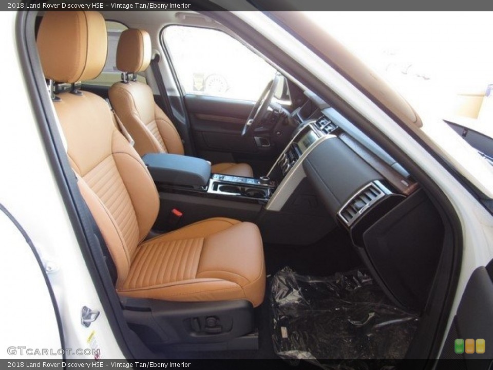 Vintage Tan/Ebony 2018 Land Rover Discovery Interiors