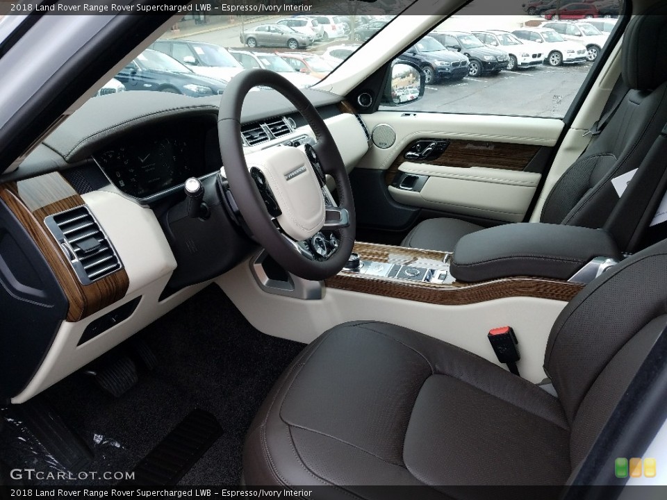 Espresso/Ivory Interior Photo for the 2018 Land Rover Range Rover Supercharged LWB #126810719