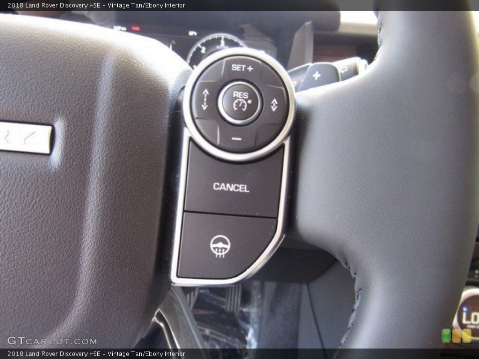 Vintage Tan/Ebony Interior Controls for the 2018 Land Rover Discovery HSE #126810803