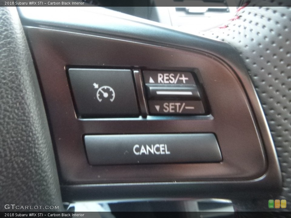Carbon Black Interior Controls for the 2018 Subaru WRX STI #126811334