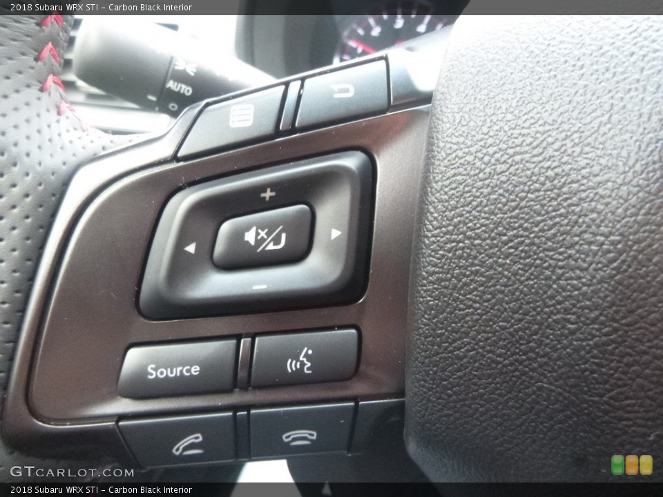 Carbon Black Interior Controls for the 2018 Subaru WRX STI #126811361