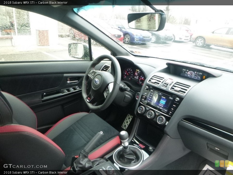 Carbon Black Interior Dashboard for the 2018 Subaru WRX STI #126811670