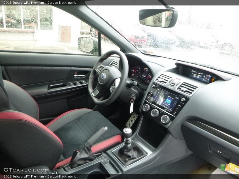 Carbon Black Interior Photo for the 2018 Subaru WRX Premium #126812240