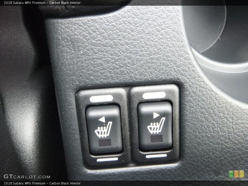 Carbon Black Interior Controls for the 2018 Subaru WRX Premium #126812426