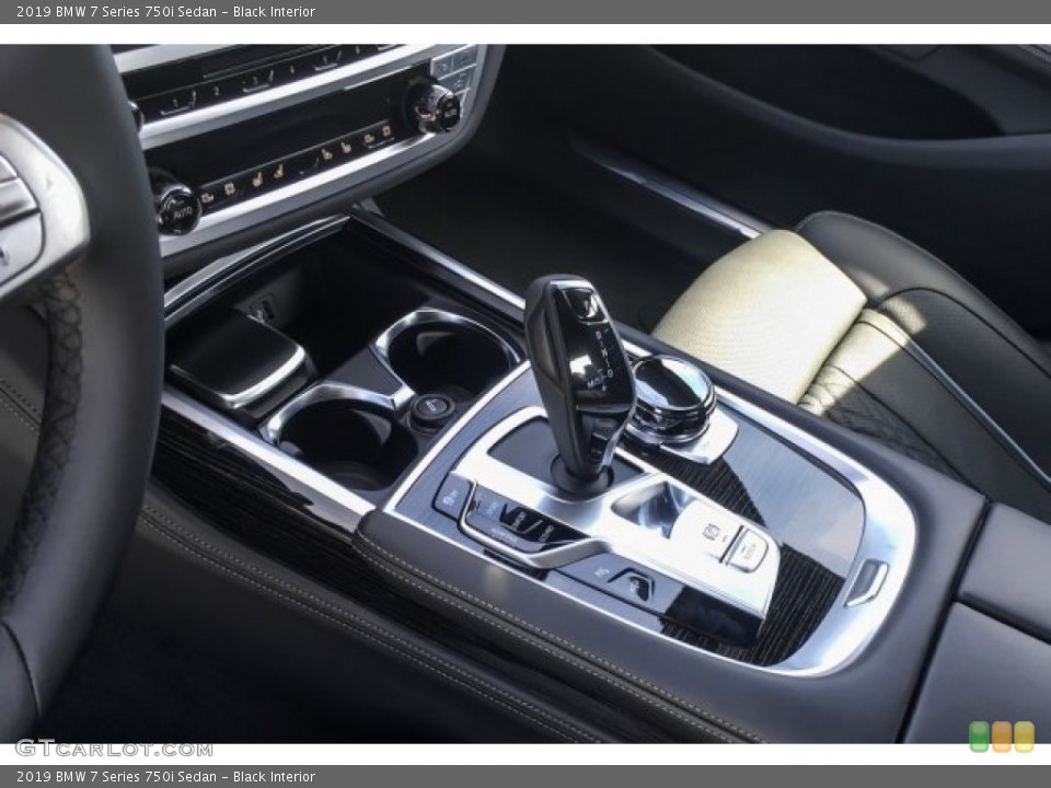 Black Interior Transmission for the 2019 BMW 7 Series 750i Sedan #126813065
