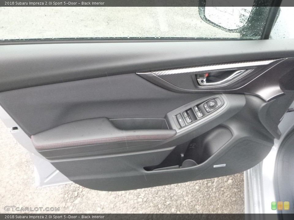 Black Interior Door Panel for the 2018 Subaru Impreza 2.0i Sport 5-Door #126813395