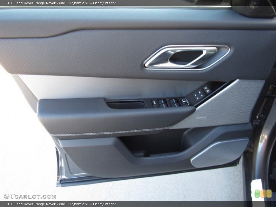 Ebony Interior Door Panel for the 2018 Land Rover Range Rover Velar R Dynamic SE #126828719