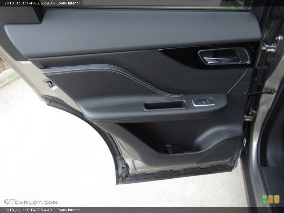 Ebony Interior Door Panel for the 2018 Jaguar F-PACE S AWD #126831863