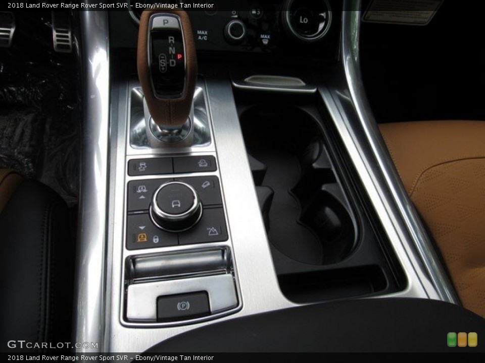 Ebony/Vintage Tan Interior Transmission for the 2018 Land Rover Range Rover Sport SVR #126834293