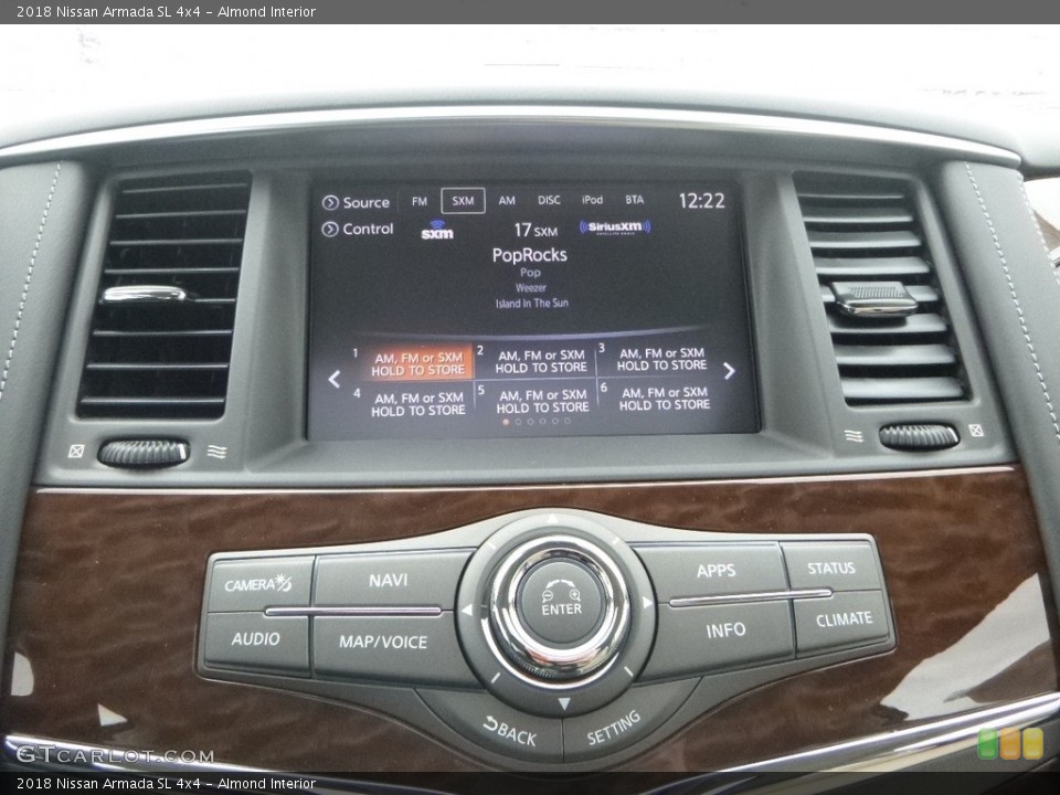 Almond Interior Controls for the 2018 Nissan Armada SL 4x4 #126835688