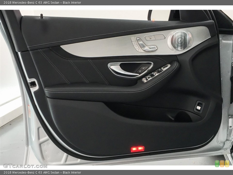 Black Interior Door Panel for the 2018 Mercedes-Benz C 63 AMG Sedan #126839087