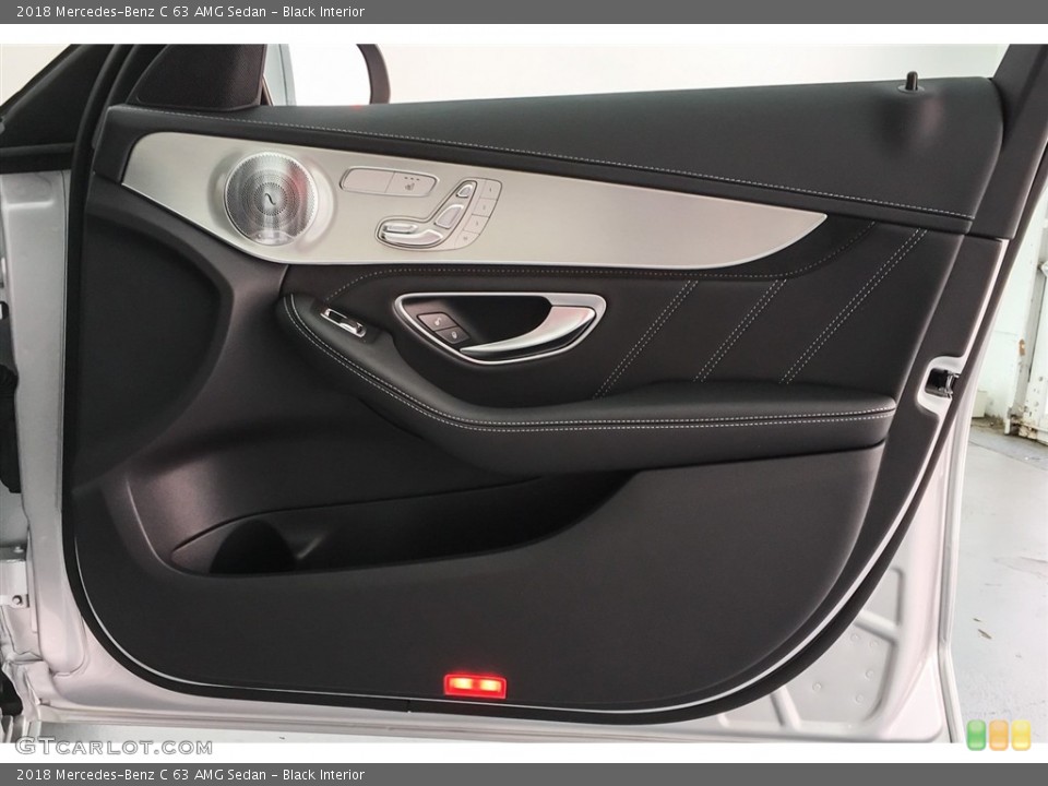 Black Interior Door Panel for the 2018 Mercedes-Benz C 63 AMG Sedan #126839237