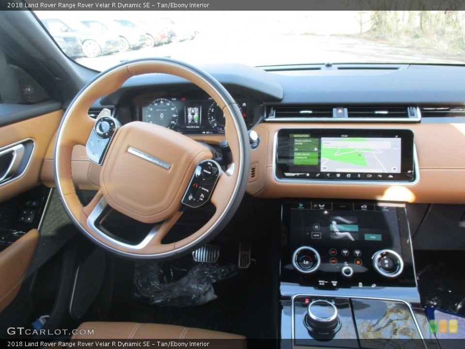 Tan/Ebony Interior Dashboard for the 2018 Land Rover Range Rover Velar R Dynamic SE #126839956