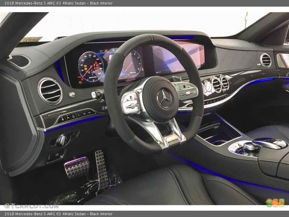 Black Interior Controls for the 2018 Mercedes-Benz S AMG 63 4Matic Sedan #126840560
