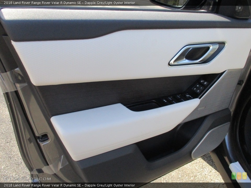 Dapple Grey/Light Oyster Interior Door Panel for the 2018 Land Rover Range Rover Velar R Dynamic SE #126841583