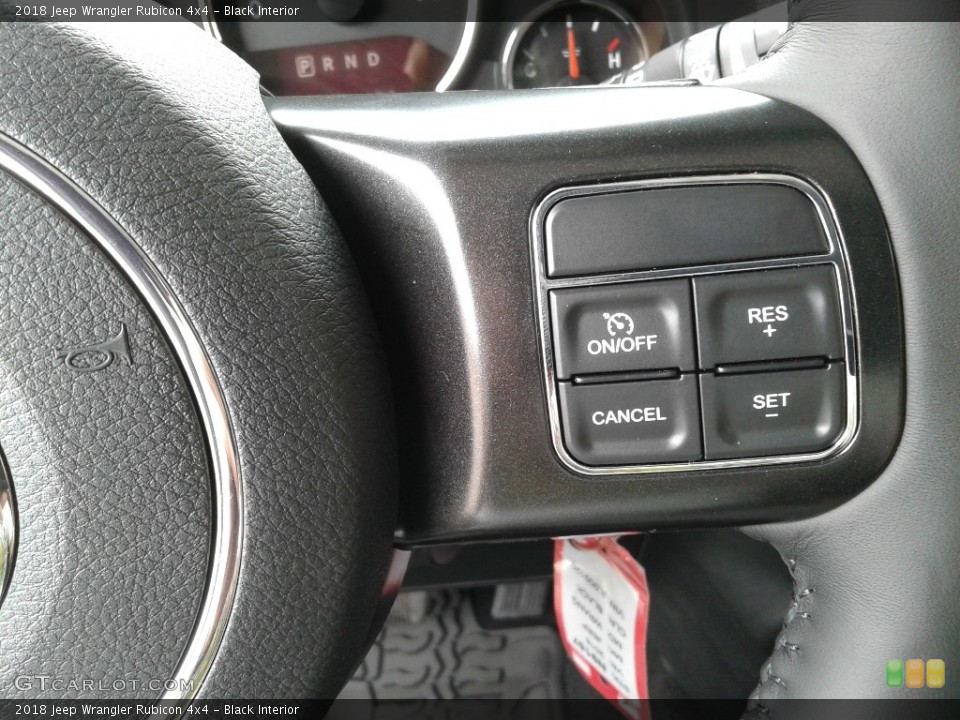 Black Interior Controls for the 2018 Jeep Wrangler Rubicon 4x4 #126841694
