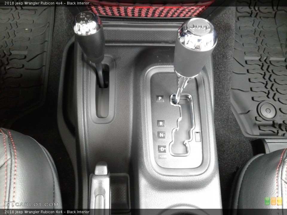 Black Interior Transmission for the 2018 Jeep Wrangler Rubicon 4x4 #126841826