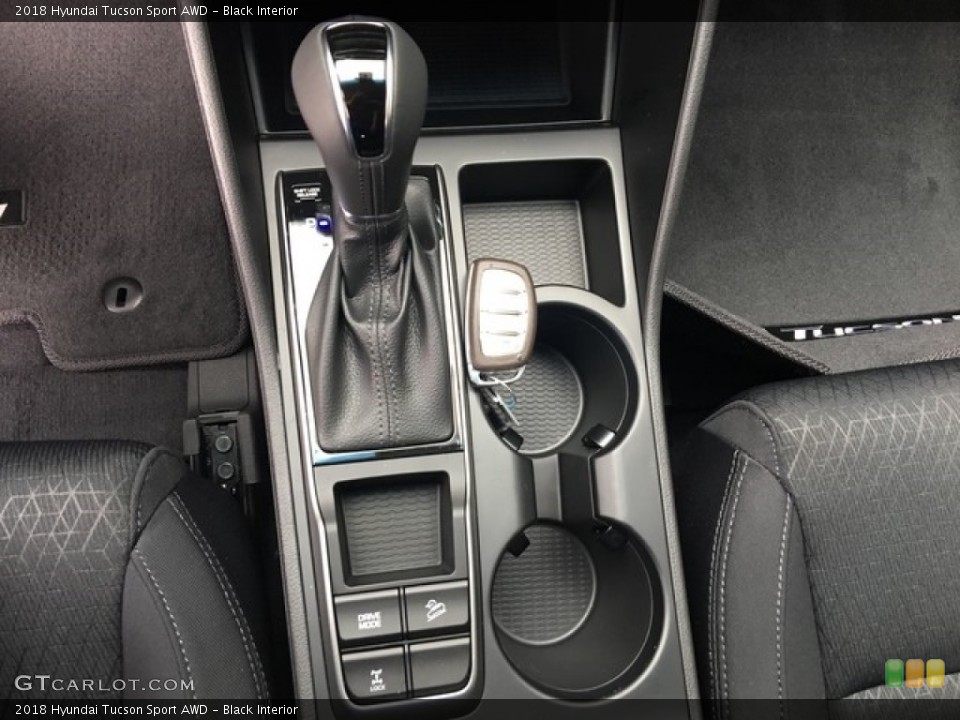 Black Interior Transmission for the 2018 Hyundai Tucson Sport AWD #126845600