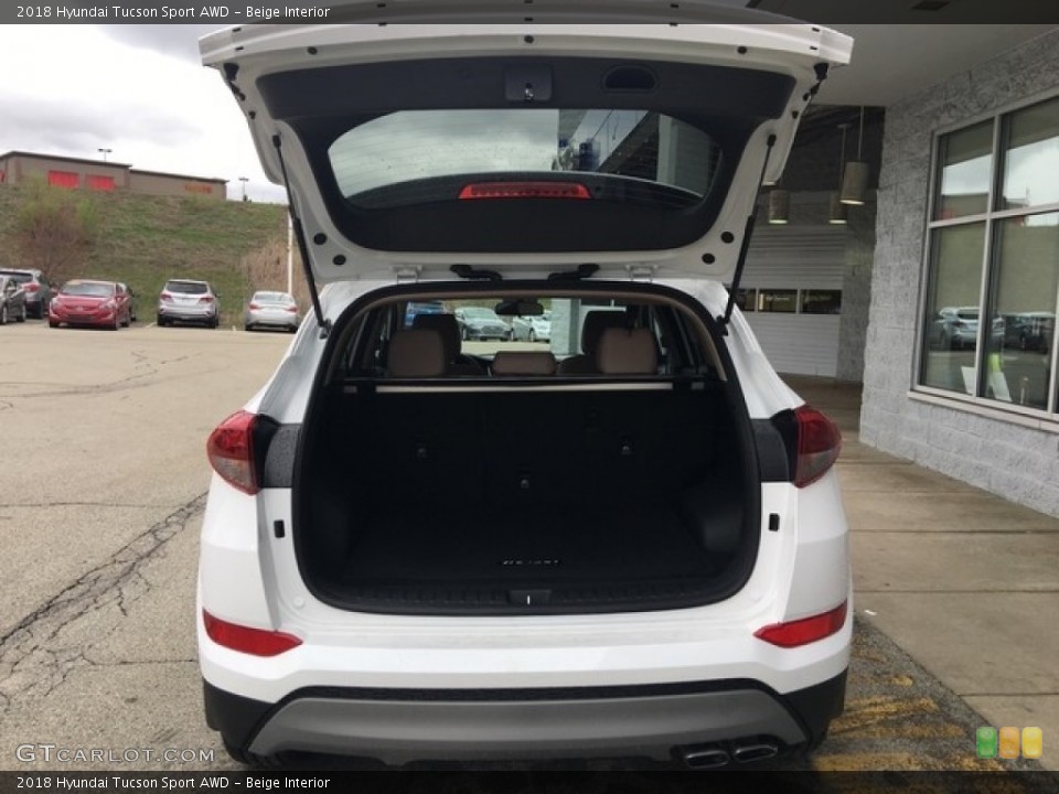Beige Interior Trunk for the 2018 Hyundai Tucson Sport AWD #126846161