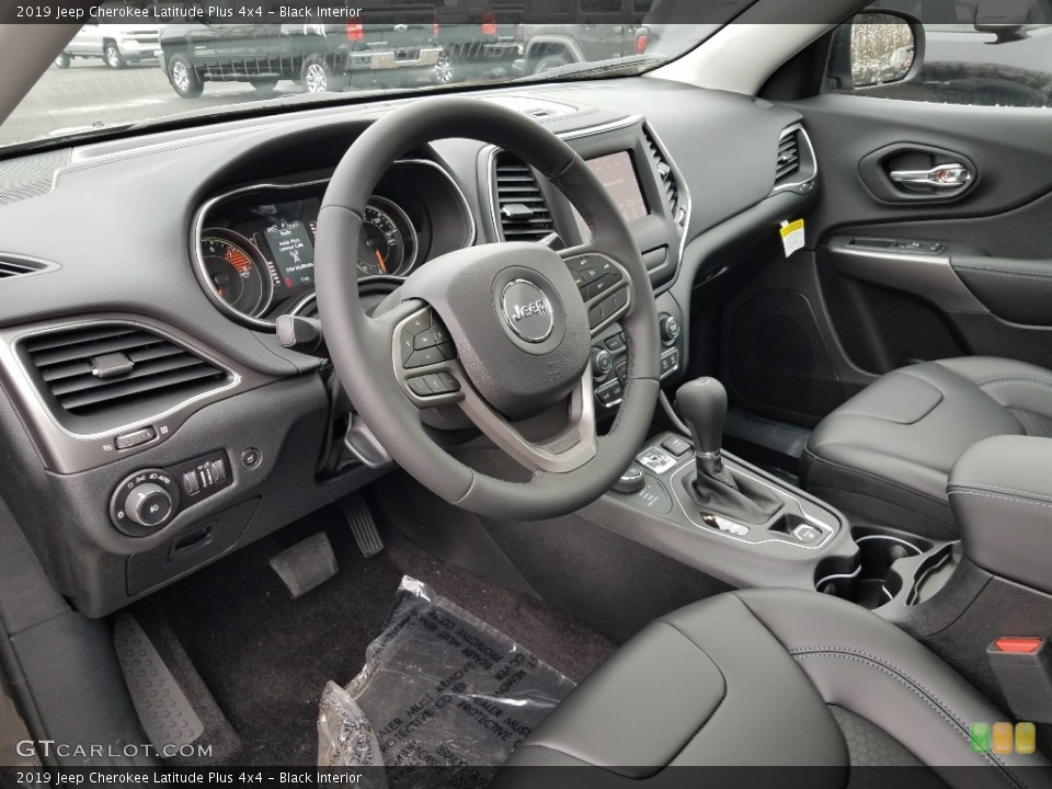 Black Interior Controls for the 2019 Jeep Cherokee Latitude Plus 4x4 #126846389