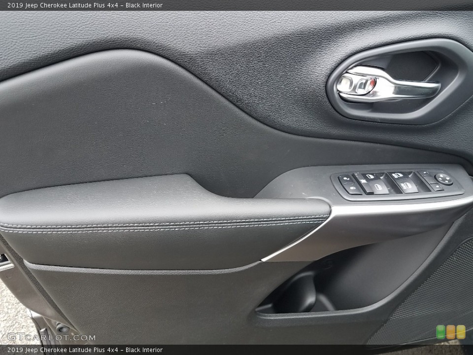 Black Interior Door Panel for the 2019 Jeep Cherokee Latitude Plus 4x4 #126846416