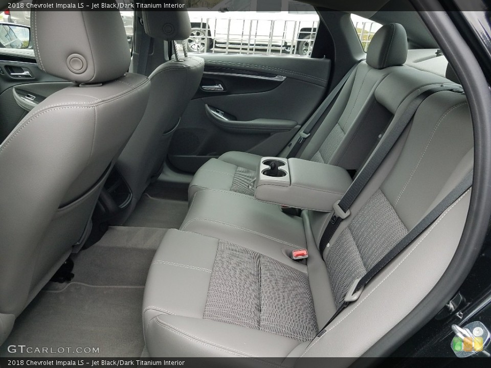 Jet Black/Dark Titanium Interior Rear Seat for the 2018 Chevrolet Impala LS #126859369
